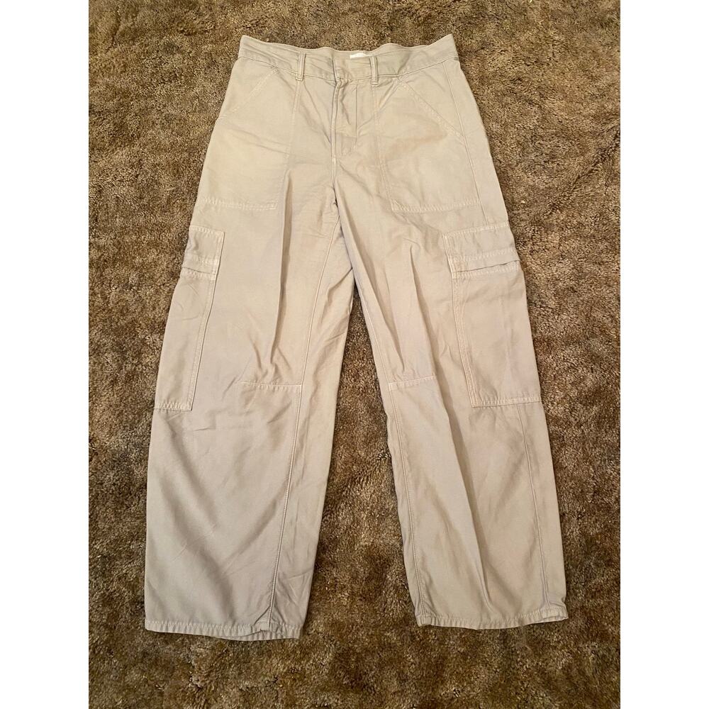 Citizens of Humanity Marcelle Cargo Pant in Burnished Quartz Straight Leg Cotton